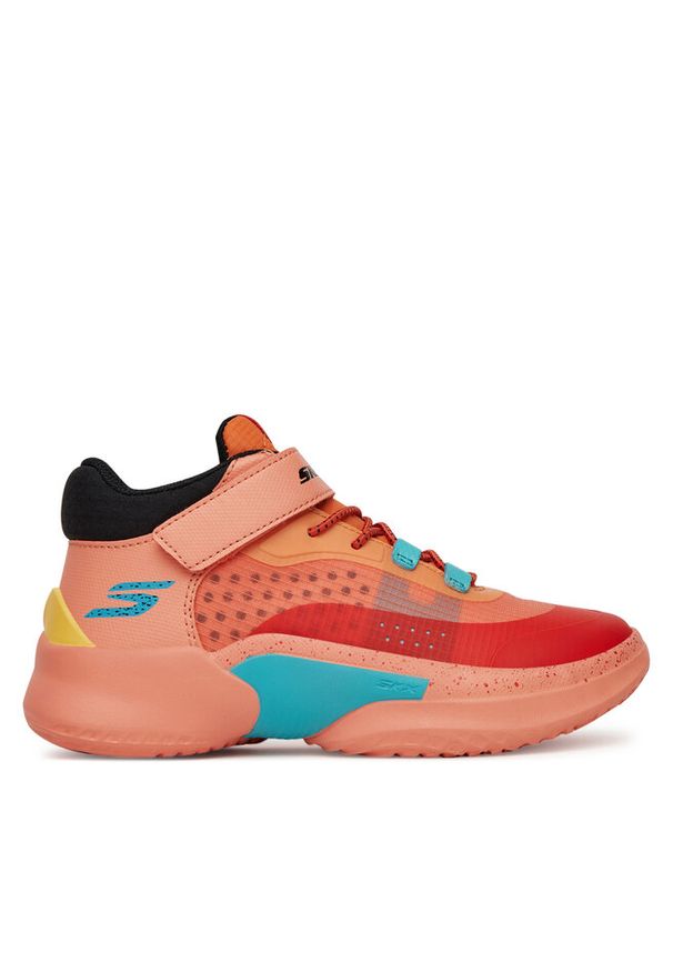 skechers - Buty do koszykówki Skechers. Kolor: pomarańczowy. Sport: koszykówka