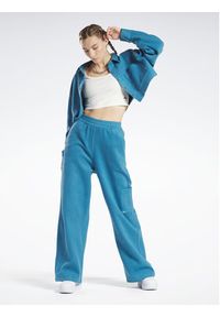 Reebok Bluza Reebok Classics Reverse Fleece Layer HS0389 Błękitny. Kolor: niebieski. Materiał: bawełna #3