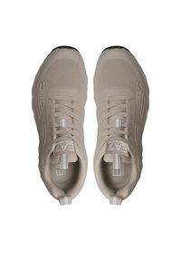 EA7 Emporio Armani Sneakersy X8X154 XK357 S834 Beżowy. Kolor: beżowy. Materiał: materiał