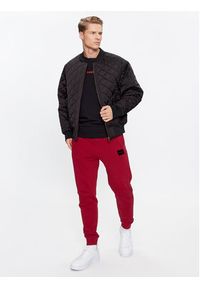 Hugo Spodnie dresowe Doak_V 50501021 Czerwony Regular Fit. Kolor: czerwony. Materiał: bawełna, dresówka #5