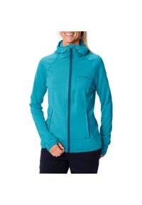 Bluza trekkingowa damska Vaude Tekoa Fleece Jacket II. Kolor: niebieski. Materiał: elastan, poliester