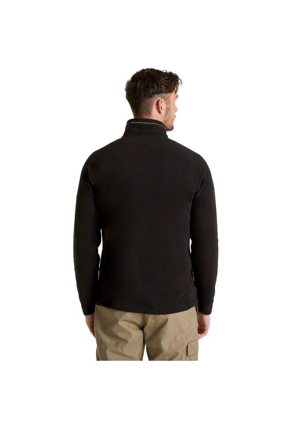 CRAGHOPPERS - Męska Bluza Polarowa Expert Corey 200. Kolor: czarny. Materiał: polar. Sezon: zima. Styl: sportowy