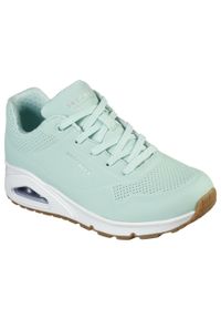 skechers - Buty SKECHERS Uno Stand On Air. Okazja: na co dzień. Kolor: zielony