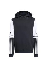 Adidas - Bluza dla dzieci adidas Squadra 25 Sweat Hoody. Kolor: biały, wielokolorowy, czarny
