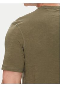 BOSS T-Shirt Tegood 50508243 Khaki Regular Fit. Kolor: brązowy. Materiał: bawełna