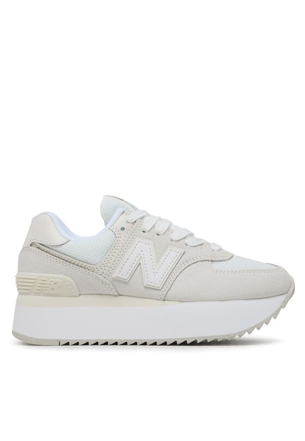New Balance Sneakersy WL574ZSO Biały. Kolor: biały. Model: New Balance 574
