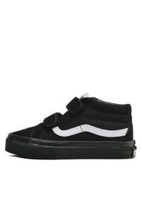 Vans Sneakersy Uy Sk8-Mid Reissue V VN0A346YLWB1 Czarny. Kolor: czarny. Materiał: zamsz, skóra. Model: Vans SK8 #5