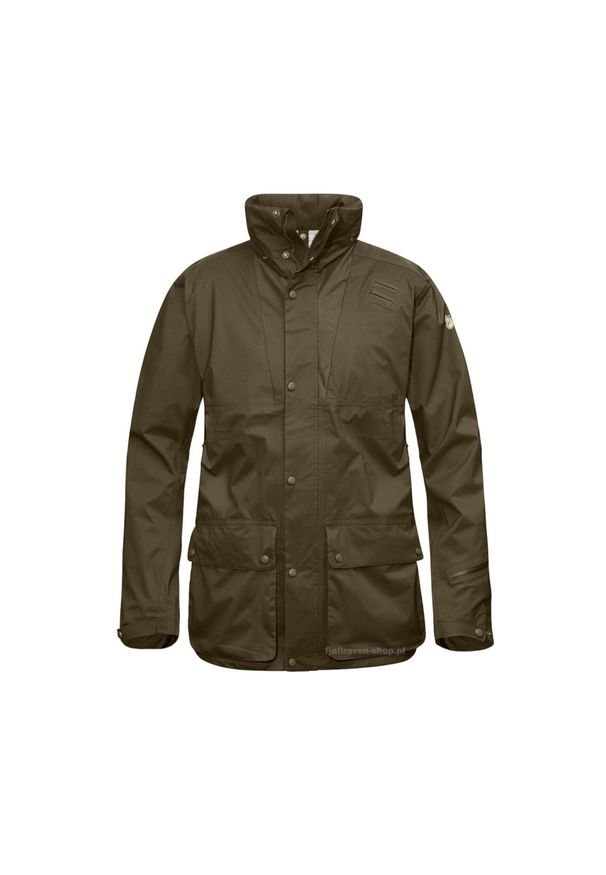 Fjällräven - Kurtka turystyczna męska Fjallraven Varmland Eco-Shell. Kolor: zielony. Materiał: poliamid, poliester. Sezon: zima