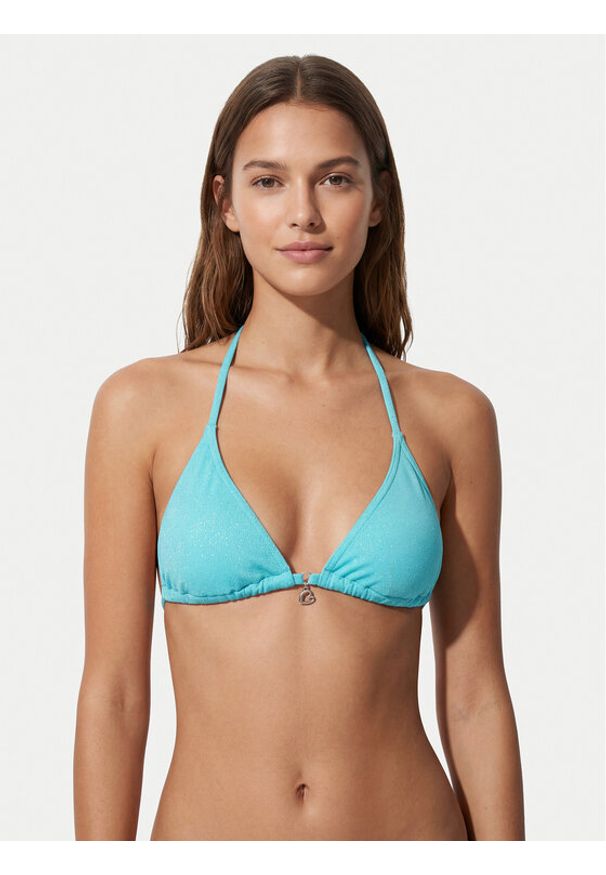 Banana Moon Góra od bikini Crico Sparklesu MUH14 Turkusowy. Kolor: turkusowy. Materiał: syntetyk