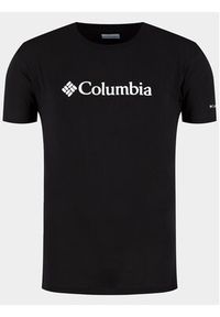 columbia - Columbia T-Shirt CSC Basic Logo EM2180 Czarny Regular Fit. Kolor: czarny. Materiał: bawełna #5