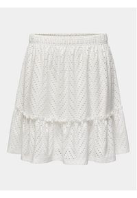 JDY Spódnica mini 15254681 Biały. Kolor: biały. Materiał: syntetyk #4