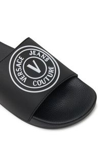 Versace Jeans Couture Klapki 77YA3SQ3 Czarny. Kolor: czarny #5