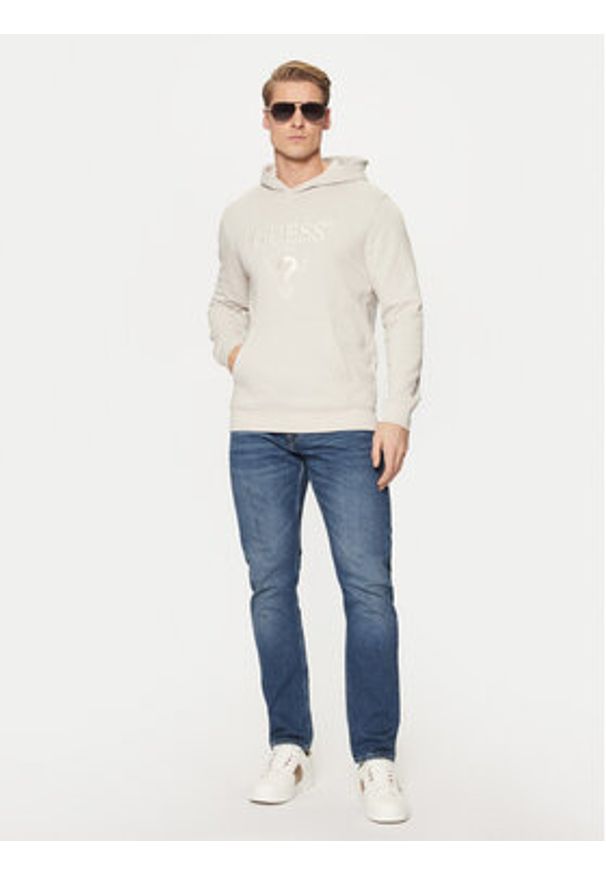 Guess Bluza M5RQ36 KCN01 Szary Regular Fit. Kolor: szary. Materiał: bawełna