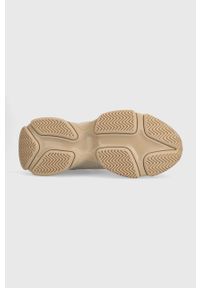 Steve Madden sneakersy Motif kolor beżowy SM11002753. Nosek buta: okrągły. Zapięcie: sznurówki. Kolor: beżowy. Obcas: na platformie #5