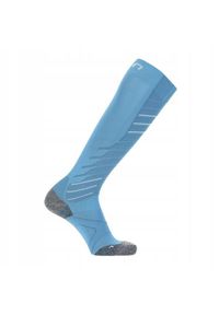 Skarpety narciarskie damskie UYN Ski Race Shape Socks. Kolor: niebieski, szary, wielokolorowy. Sport: narciarstwo
