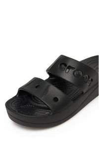 Crocs Klapki BAYA PLATFORM SANDAL 208188-001 Czarny. Kolor: czarny. Obcas: na platformie #3