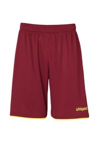 UHLSPORT - Szorty Uhlsport Club. Kolor: różowy, czerwony, wielokolorowy, żółty. Materiał: poliester. Sport: fitness, piłka nożna
