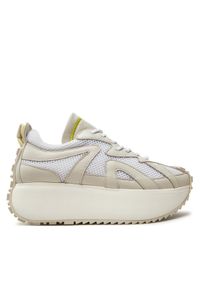 Inuikii Sneakersy Maribella 30102-223 Beżowy. Kolor: beżowy. Materiał: mesh, materiał #1
