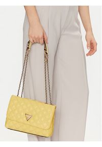 Guess Torebka HWQG87 48200 Żółty. Kolor: żółty. Materiał: skórzane #4