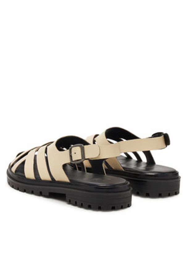 G-Star RAW - G-Star Raw Sandały WI34-23568-02 Beżowy. Kolor: beżowy. Materiał: skóra