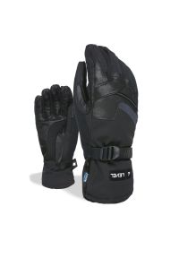 Rękawice snowboardowe męskie Level Ranger Leather. Kolor: czarny, wielokolorowy. Sezon: zima. Sport: snowboard #1