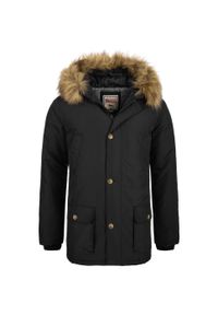 Kurtka zimowa Lonsdale Streetlam. Kolor: czarny. Materiał: puch. Sezon: zima. Sport: turystyka piesza #2
