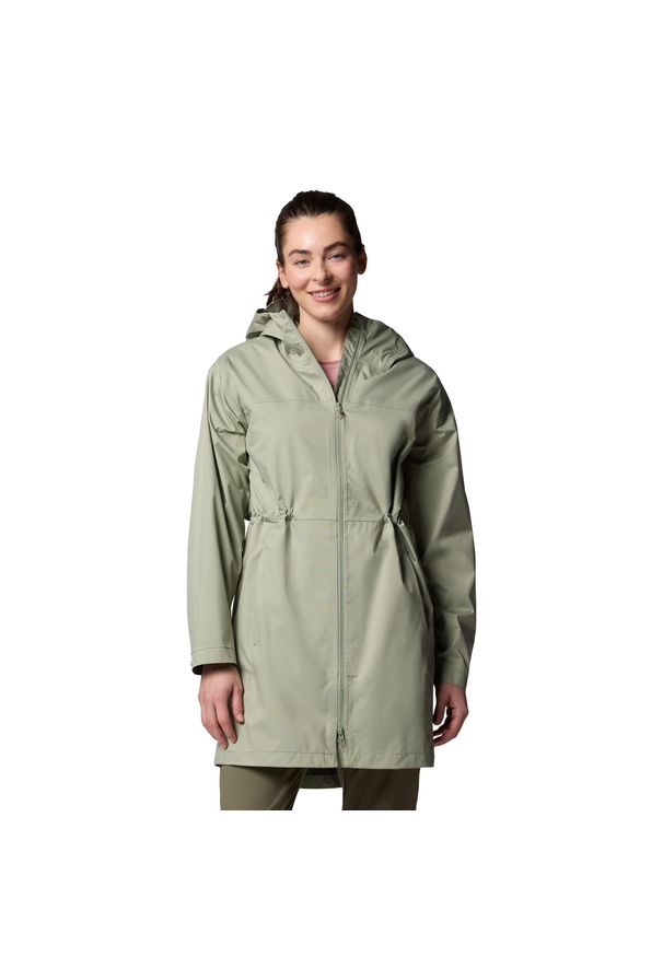 columbia - Kurtka softshell damska Columbia Weekend Adventure II Long Shell. Kolor: zielony. Materiał: softshell