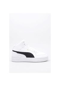 Buty do chodzenia męskie Puma 02 CA Pro Mid. Zapięcie: sznurówki. Kolor: biały. Materiał: skóra, materiał. Szerokość cholewki: normalna. Sport: turystyka piesza