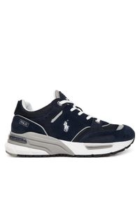 Polo Ralph Lauren Sneakersy Trackstr 250 809944590002 Granatowy. Kolor: niebieski. Materiał: zamsz, skóra