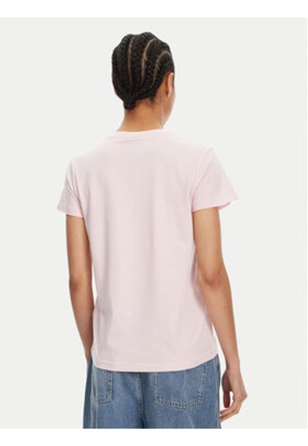 Robe di Kappa T-Shirt Katie 62115RW Różowy Regular Fit. Kolor: różowy. Materiał: bawełna