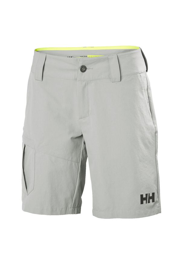 Spodenki damskie Helly Hansen W QD Cargo Shorts. Kolor: szary. Sport: turystyka piesza