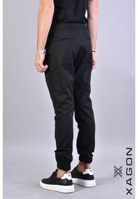 Xagon Spodnie "Pinvel" | A23032 | Pinvel | Mężczyzna | Czarny. Kolor: czarny. Materiał: bawełna, elastan, poliamid #10