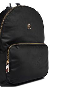 TOMMY HILFIGER - Tommy Hilfiger Plecak Poppy AW0AW15641 Czarny. Kolor: czarny. Materiał: poliamid, nylon #4