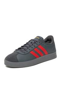 Adidas - adidas Sneakersy VL COURT BASE JR2211 Szary. Kolor: szary. Materiał: skóra