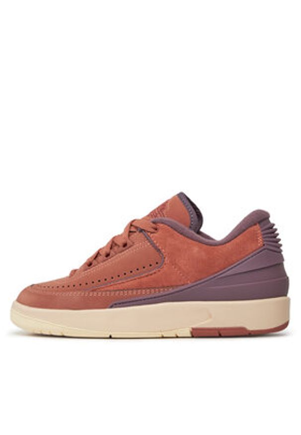 Nike Sneakersy Air Jordan 2 Retro Low DX4401 800 Różowy. Kolor: różowy. Materiał: syntetyk, skóra. Model: Nike Air Jordan