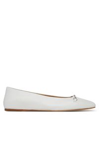 Baleriny MICHAEL Michael Kors. Kolor: biały