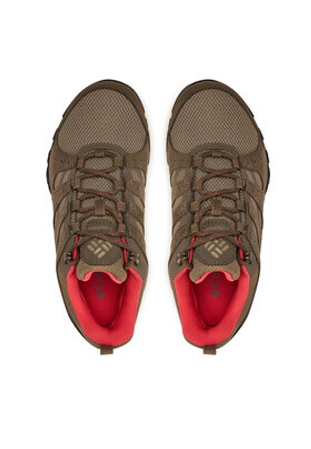 columbia - Columbia Trekkingi Redmond™ III Waterproof 1940621 Brązowy. Kolor: brązowy. Materiał: skóra, zamsz
