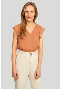 Greenpoint - Elegancka bluzka z nadrukiem. Wzór: nadruk. Styl: elegancki #1