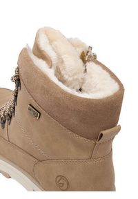 Remonte Trzewiki CEO-D2B74-20 Beżowy. Kolor: beżowy. Materiał: skóra, nubuk #4