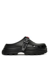 Hunter Klapki HFRW0004252 Czarny. Kolor: czarny