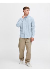 !SOLID - Solid Koszula 21106618 Błękitny Regular Fit. Kolor: niebieski. Materiał: bawełna #8