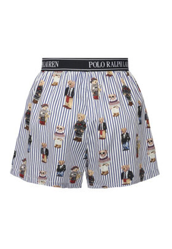 Polo Ralph Lauren Szorty piżamowe 4P0119 Błękitny Relaxed Fit. Kolor: niebieski. Materiał: bawełna