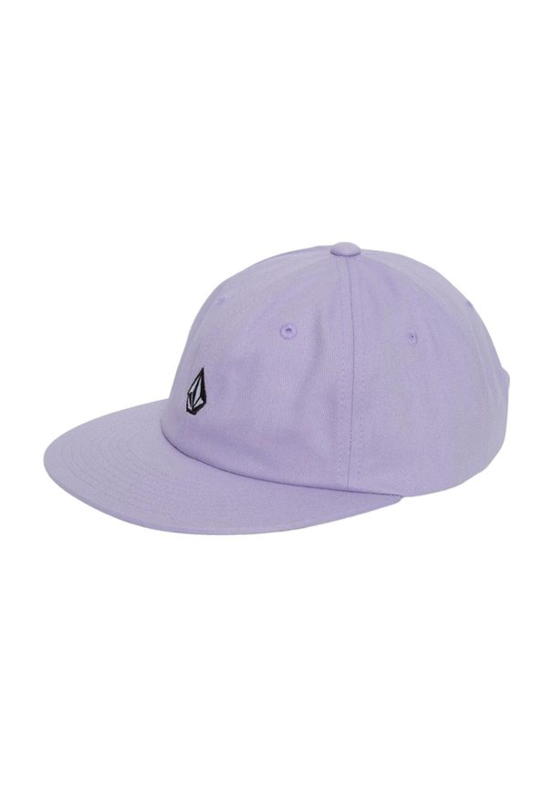 Czapka z daszkiem unisex Volcom Full Stone Dad. Kolor: fioletowy. Materiał: bawełna