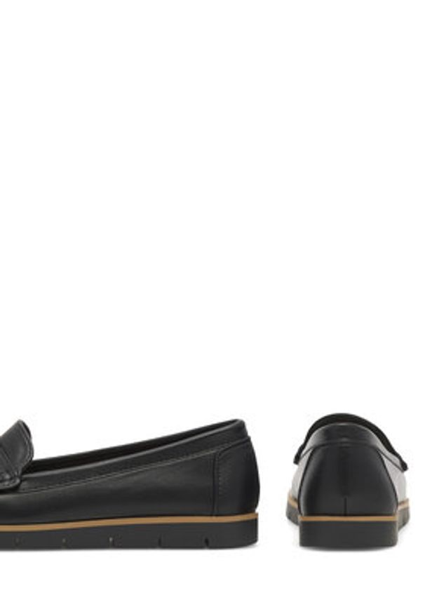 Clara Barson Mokasyny WYL3648-1 Czarny. Kolor: czarny. Materiał: materiał