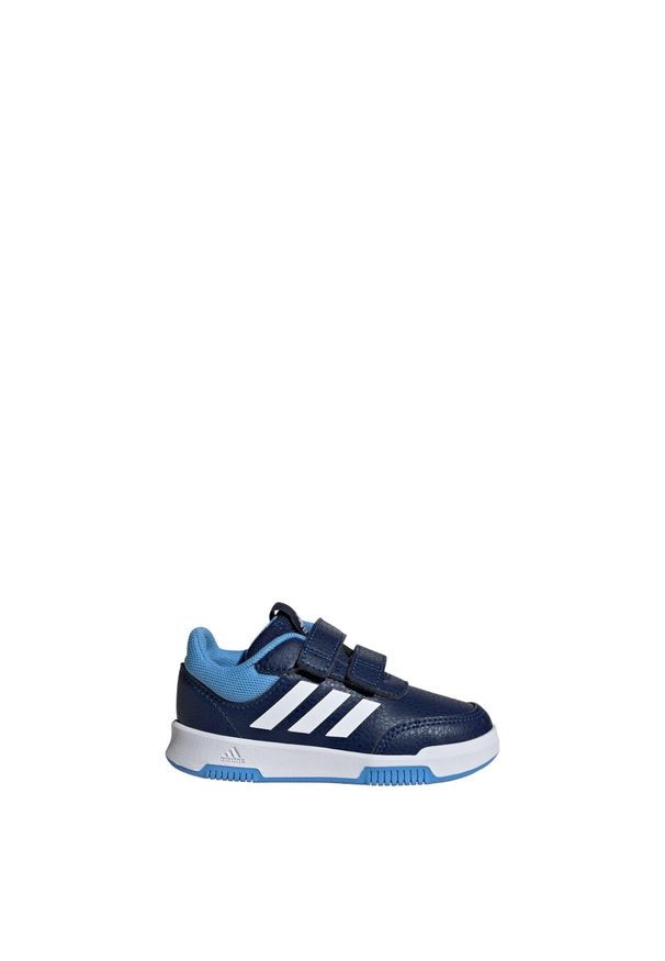 Adidas - Tensaur Hook and Loop Shoes. Kolor: biały, wielokolorowy, niebieski. Materiał: materiał