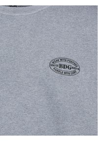 BDG Urban Outfitters Bluza Workwear Crest Sweat 76520063 Szary Baggy Fit. Kolor: szary. Materiał: bawełna