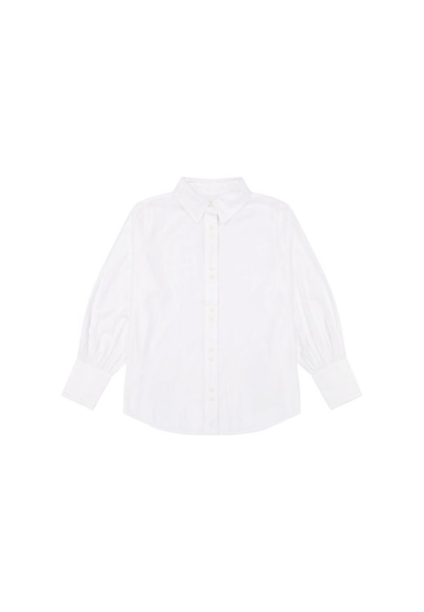 Lee - DAMSKA KOSZULA LEE BALLOON SLEEVE SHIRT BRIGHT WHITE 112371015