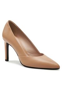 Calvin Klein Szpilki Heel Pump 90 Leather HW0HW01928 Beżowy. Kolor: beżowy. Obcas: na szpilce #2