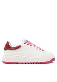 Emporio Armani Sneakersy X3X024 XN825 T485 Biały. Kolor: biały. Materiał: skóra #1
