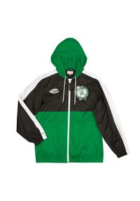 Mitchell & Ness - Bluza dresowa zapinana na zamek błyskawiczny Boston Celtics. Kolor: czarny. Materiał: dresówka. Sport: koszykówka #1